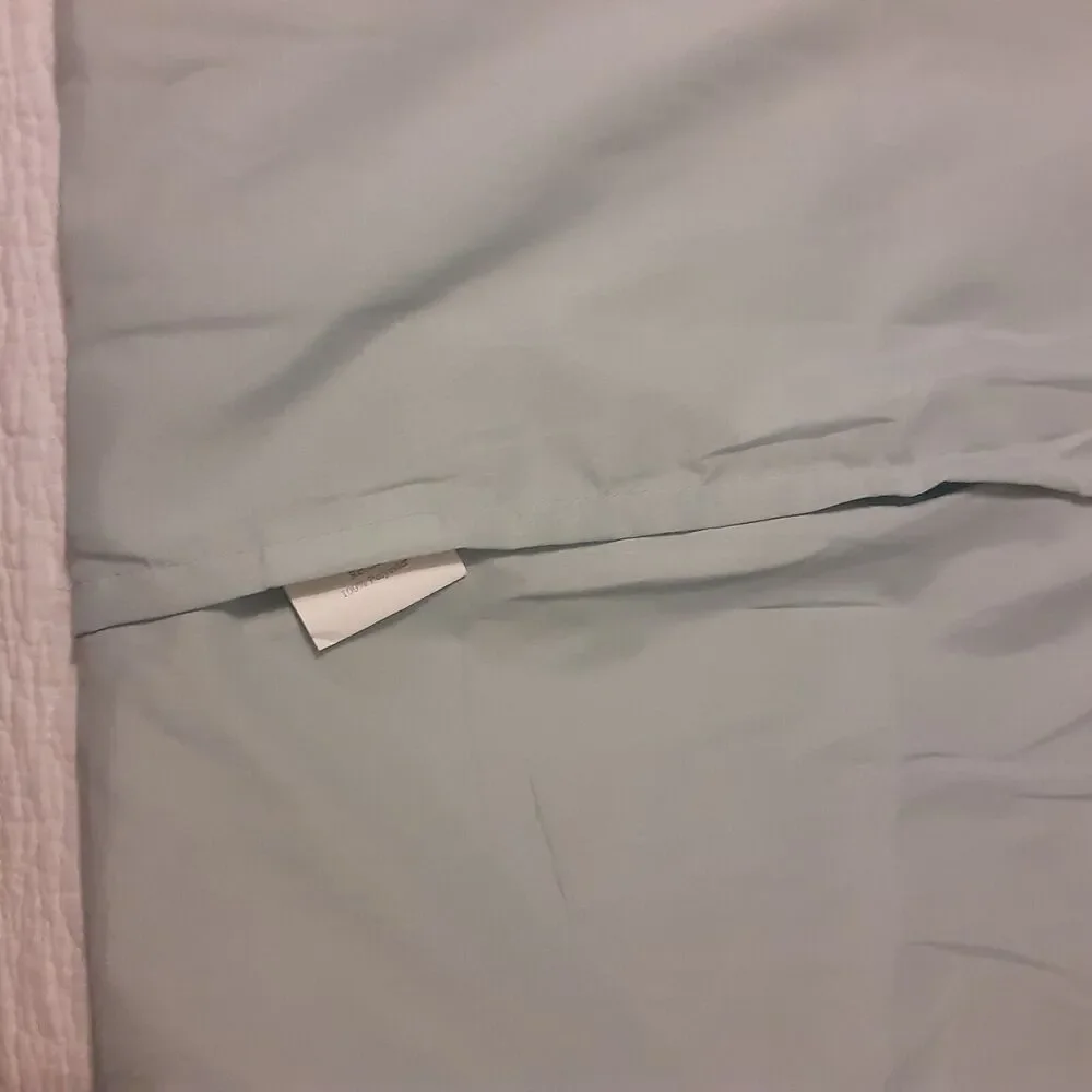 Madison Park Silky Pillow Shams x 2 Clean lines Sateen Finish